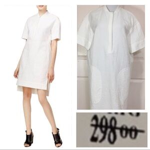 NWT! DKNY Womens Shirtdress High Low